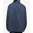 thumbnail image 3 of Calvin Klein Men's Relaxed Fit Box Logo Shirts, Navy, X-Large, 3 of 3