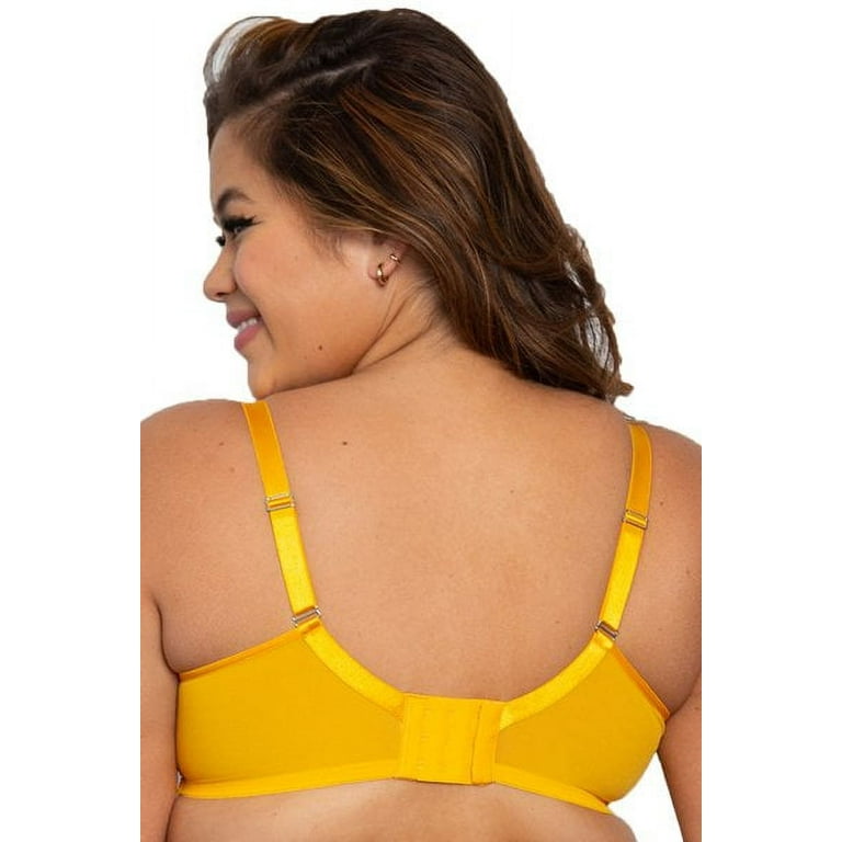 Curvy Couture Opaque Unlined Underwire Bra 1361