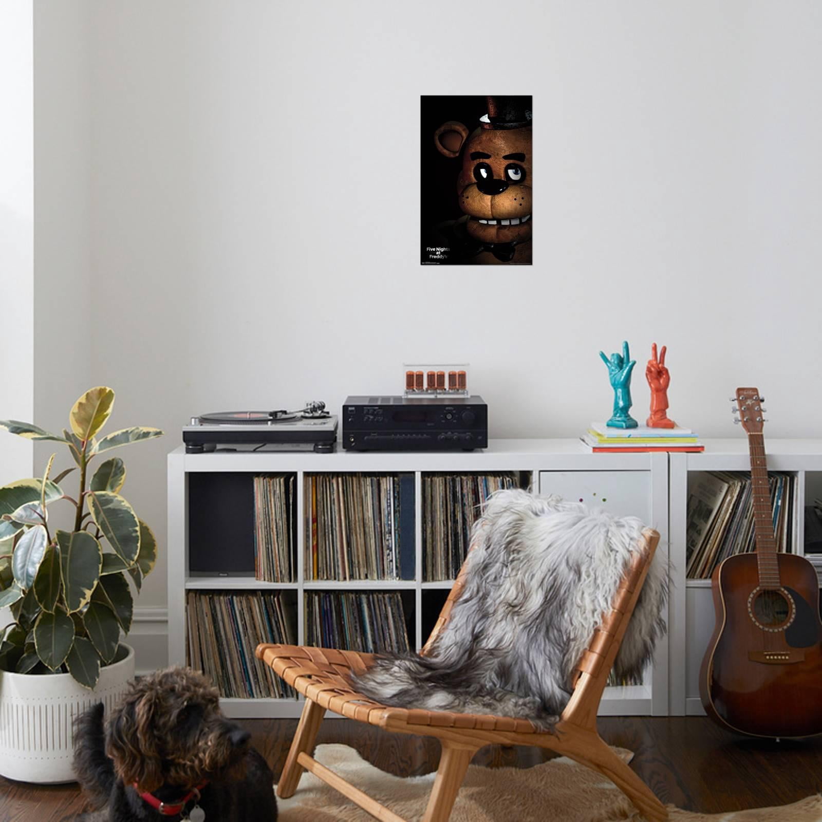 Five Nights at Freddy's - Freddy Canvas Wall Poster, 14.725" x 22.375"