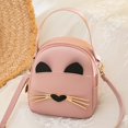 thumbnail image 1 of Mini mochila cruzada de cuero PU para mujer, bolso de hombro para teléfono con tarjeta Simple, mochilas escolares pequeñas lindas para niñas Fivean unisex, 1 of 2