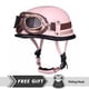 thumbnail image 3 of Casco de seguridad de media cara para montar a caballo, unisex, para hombre y mujer, cómodo, con certificación DOT, 3 of 5