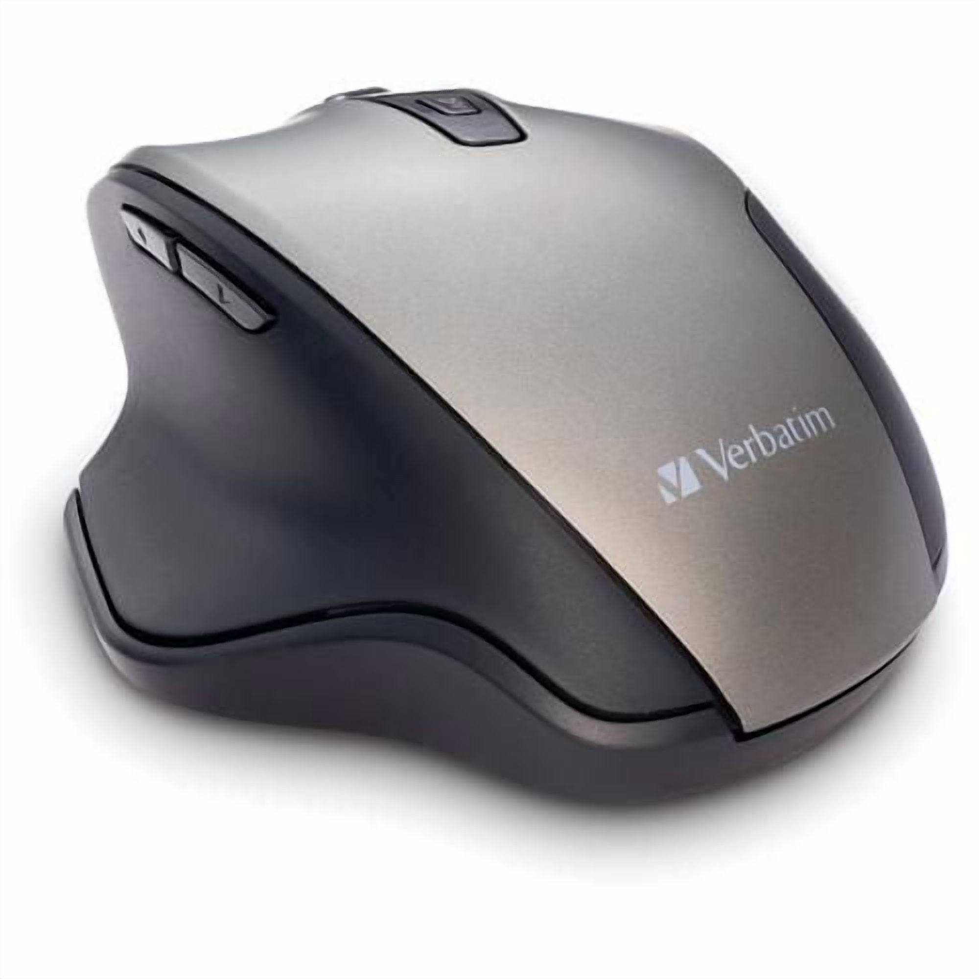 Verbatim Silent Wireless Blue LED Mouse (Graphite) 70242