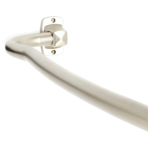 Bath Bliss 42 To 72 Adjustable Straight Shower Curtain Rod Chrome Com Straight Shower Curtain Rod Chrome, Home Depot Shower Curtain Rod Brackets