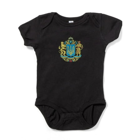 

CafePress - Ukrainian Symbols Ukraine Flag For Ukrai Body Suit - Cute Infant Bodysuit Baby Romper