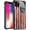 Old Glory Traditional American Flag, variant on Case Compatible with iPhone 11, Cases for Women Gifts, Shockproof Anti-Scratch Cover, Wood Grain American Flag Beach Turtle