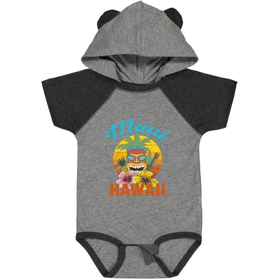 Inktastic Maui Hawaii Vacation Tiki Boys or Girls Baby Bodysuit
