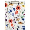 thumbnail image 2 of Coolnut Wildflowers Clipboard A4 Standard Size Decorative Clipboard with Low Profile Metal Clip for Students Men Women Classroom and Office Gifts, 2 of 7