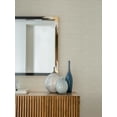 thumbnail image 4 of Advantage Cantor Beige Faux Grasscloth Wallpaper, 4 of 4