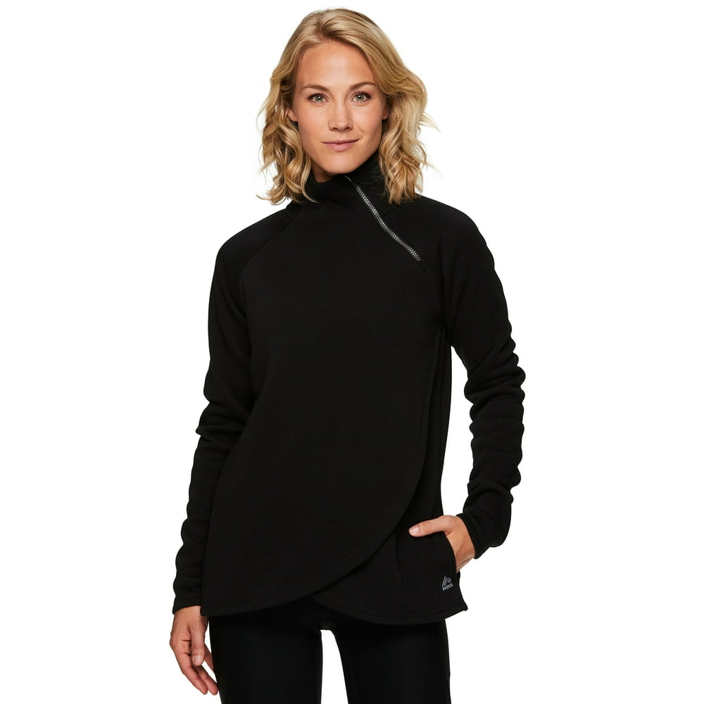 rbx studio namaste mock neck pullover