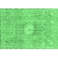 thumbnail image 1 of Ahgly Company Indoor Rectangle Abstract Emerald Green Modern Area Rugs, 6' x 9', 1 of 4