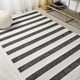 thumbnail image 3 of Alfombra Jonathan Y Aveiro con rayas anchas para interiores y exteriores, 3 x 5 m, 3 of 9