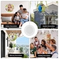 thumbnail image 3 of Sublimation Wind Spinner Blanks 3D Aluminum Metal Sublimation Blanks for Yard and Garden Window Porch Decoration 8" 4-Pack, 3 of 6