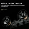 thumbnail image 5 of ANGELS HORN H019 Bluetooth Turntable, Hi-Fi Vinyl Record Player with Built-in Speakers, 5 of 8