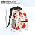 thumbnail image 4 of Easygdp Cute Mushroom Casual Laptop Backpack, Large Capacity Schoolpack for School, Travel, Business, 4 of 8