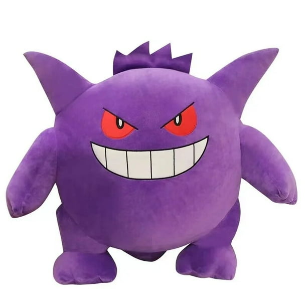Gengar figura de Anime de dibujos animados de peluche de Pokémon, tamaño grande, 20-60 Cm, monstruos de bolsillo de peluche, modelo de Mascota, juguete para niños, regalo de cumpleaños