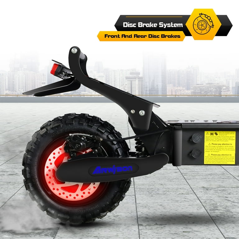 CUNFON Electric Kick Scooter 350W Motor Up to 19 Miles and 500W 24