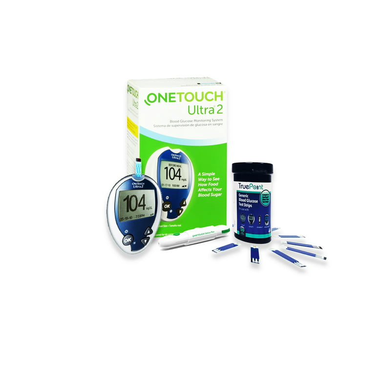 OneTouch Ultra Plus Flex Diabetic Test Strips For Blood Sugar Monitor
