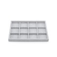 thumbnail image 1 of Maoww Jewelry Storage Box Necklace Case Showcase Holder Earring Eardrop Organizer Solid Color Compartments Container 12 Grids, 1 of 1