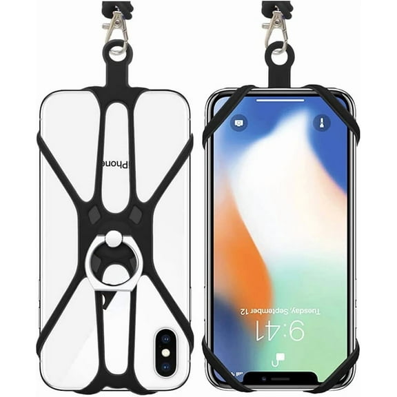 2 Packs Cell Phone Lanyard Crossbody with Adjustable Neck Strap Compatible with Most Smartphones