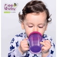 thumbnail image 5 of BeeBaby twin handle hard spout sipper double colour 180ML / 6Oz. -Purple, 5 of 9
