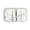 white, variant on 100pcs Soft Nail Sponges with Grabbing Pen, Nail Art Sponge for Ombre, Gradient Effect Painting Gel Halo Dyeing Tool Brush（Multi Sizes with Storage Box）