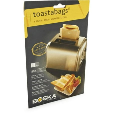 Toastabags 01-30-29 , Brown,3 bags/sachets, We love this quick and clean way to make delicious grilled cheeses in your toaster By (Make The Best Grilled Cheese)