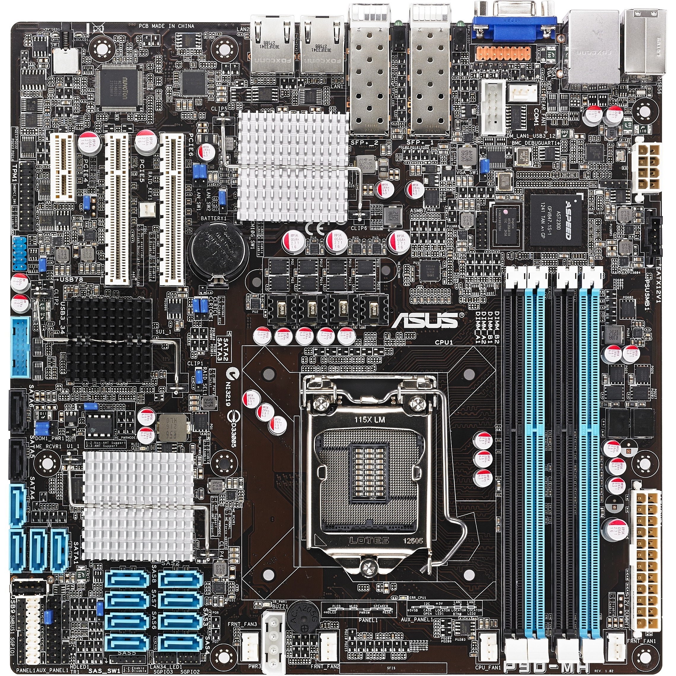 P9DMH/SAS/10GDUAL Server Motherboard