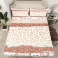 thumbnail image 2 of Homewish Girly Brown Cheetah Print Full Size Sheets, Chic Fashion Polkadots Bed Sheets, Romantic Anniversary Sheet Sets, Breathable Home Decor, 4pcs, 2 of 7