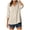 Beige, variant on Women's Button Down Shirts Long Sleeve Cotton Summer Beach Wear for Women with Pocket (Coffee, XXL)