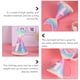 thumbnail image 3 of 1 unid lentejuelas de sirena cola de cumpleaños cono sombrero niños decorativos sombrero fiesta suministro, 3 of 5