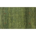 thumbnail image 1 of Ahgly Company Indoor Rectangle Contemporary Army Green Abstract Area Rugs, 2' x 4', 1 of 6