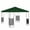 Green, variant on LELINTA Replacement Canopy Top - Roof Double Tiered Outdoor BBQ Roof Cover Grill Shelter Only Fit Waterproof and UV Protection - Patio Gazebo Brown for Backyard, Outdoor, Patio and Lawn