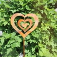 thumbnail image 5 of Triple Spinning Heart Garden Stake, 5 of 7
