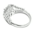 thumbnail image 2 of 14K Diamond Engagement Ring Princess Cut Round Natural Diamonds (White Gold Size 5.5), 2 of 3