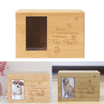 thumbnail image 3 of Pet Urn, Pet Memory Urn for Ashes, Pet Cremation Urn with Picture Frame, Urn Cremation Box Wood Color wooden, 3 of 6