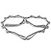 thumbnail image 3 of Dasking 23Kn (5070 Lbs) Heavy Duty Climbing Straps - 2 Pack Adjustable Daisy Chain Webbing For Aerial Yoga Hammock Fitness & Rigging - Ce/En566 Certified Grey, 3 of 4