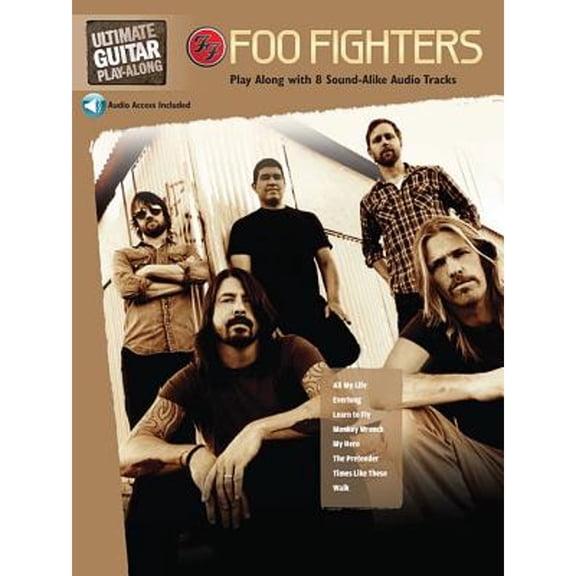 Ultimate Guitar Play-Along Foo Fighters: Authentic Guitar Tab, Book & 2 Enhanced CDs (Paperback) by Foo Fighters