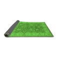thumbnail image 2 of Ahgly Company Indoor Rectangle Oriental Green Traditional Area Rugs, 3' x 5', 2 of 4