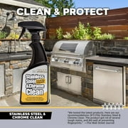Flitz Stainless Steel Appliance Polisher & Degrease Multi-Surface Metal Cleaner, Streak-Free Shine, 16 oz