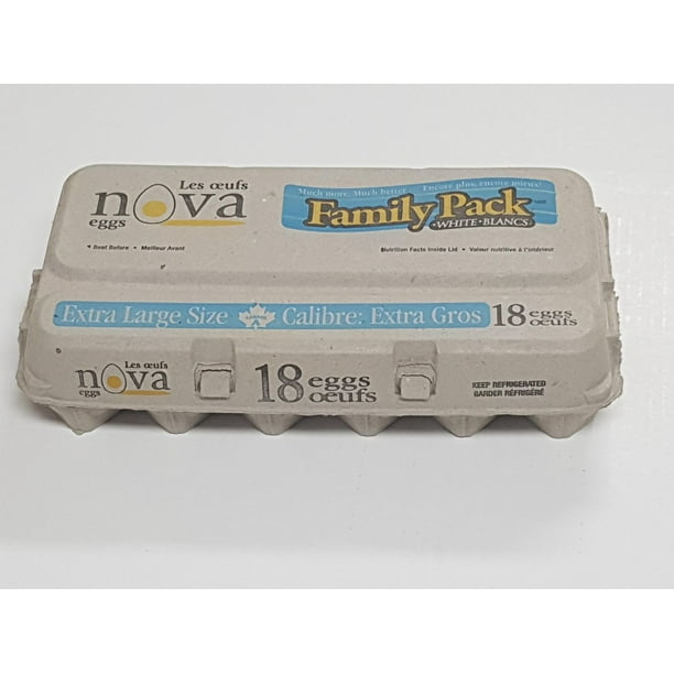 Nova Eggs Extra Large White Eggs Walmart.ca