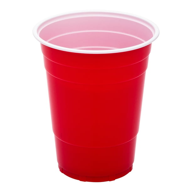 Rw Base 16 Oz Red Plastic Party Cup 3 3 4 X 3 3 4 X 4 3 4 25 Count Box Walmart Com