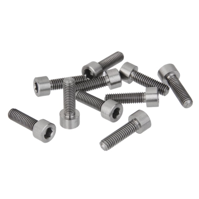 jinwen 10pcs M6*20 Titanium Alloy Allen Bolt Socket Screws Hex Head Hexagon