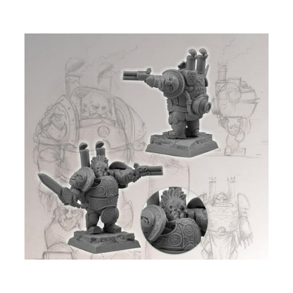 Scibor Monstrous Miniatures Steam Armor #2 New