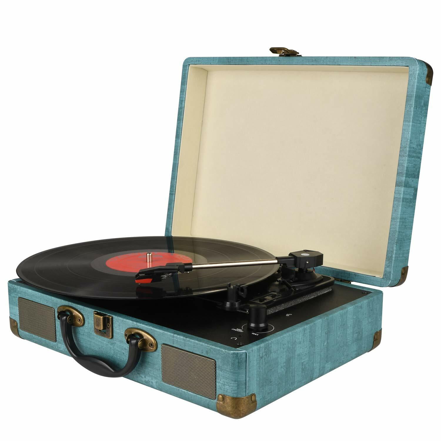 初回限定盤Travel Record/Turquoise Victrola Journey Bluetooth Suitcase Record Player with 3-Speed
