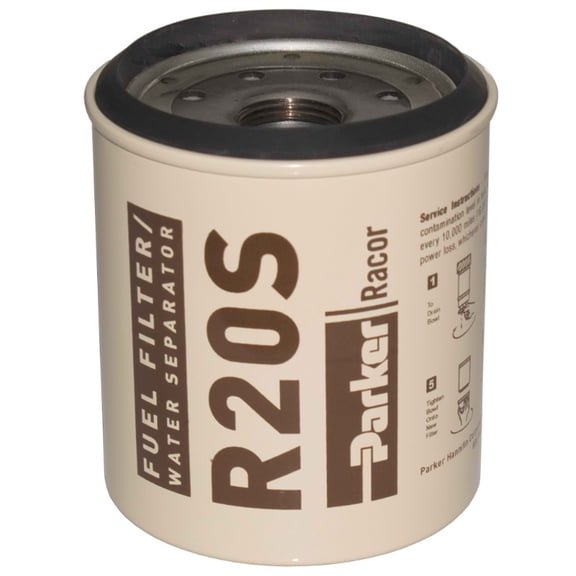 Racor R20S 2 Micron Aquabloc Spin-on Fuel Element for 230R Series
