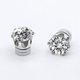 thumbnail image 2 of 2 pares de pendientes magnéticos, pendientes de imitación de botón, pendientes de clip sin perforación, SetScvvd, 2 of 4