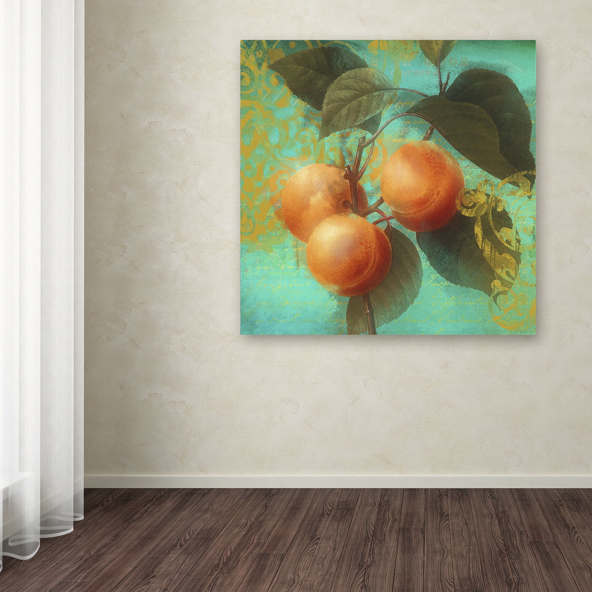 Trademark Fine Art "Glowing Fruits II" Canvas Art by Color Bakery