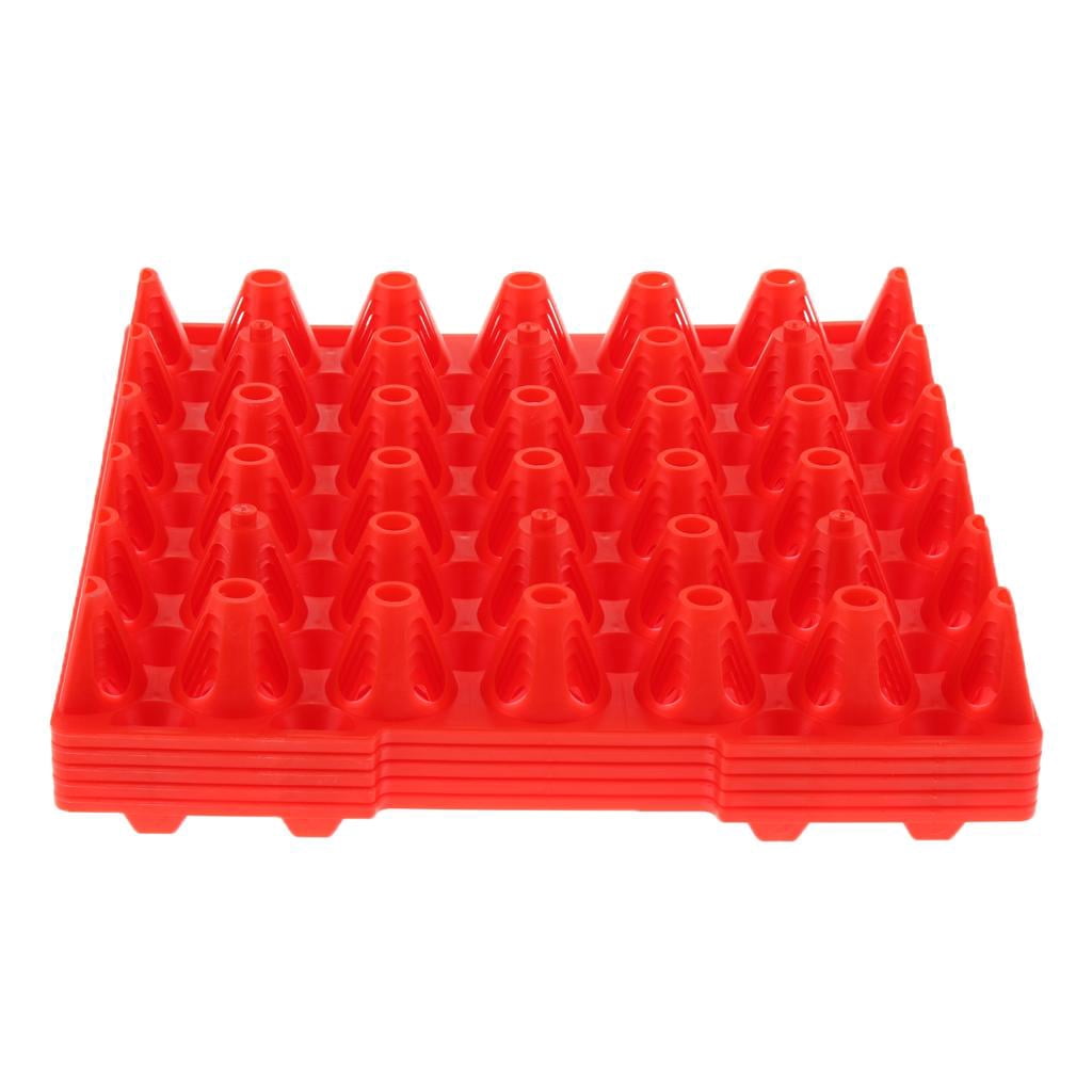 Bvdfgk 5Pcs Farm & Ranch Plastic Egg Trays for 30 Pieces Chicken Eggs Egg Storage Trays