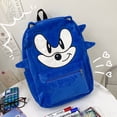 thumbnail image 3 of Mochila SABNY de piel sintética azul de gran capacidad, 3 of 15