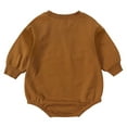 thumbnail image 1 of Emy Dola Infant Baby Boy Girls Oversized Romper Bubble Long Sleeve Sweathirt Onesie Newborn Coming Home Outfit Neutral Clothes, 1 of 2
